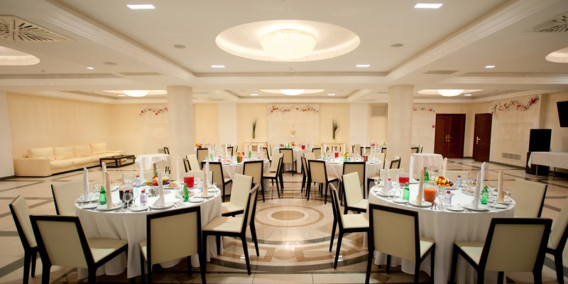 Interior of the restaurant